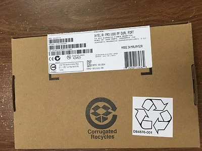 INTEL EXPI9402PF PRO/1000 PF Dual Port Server NEW RETAIL PACK - Image 1 of 3