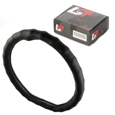 Lenkradschoner Lenkradbezug Hülle Ø 38x9 cm 15x3,5 Zoll Schwarz für VW Passat - Bild 1 von 4