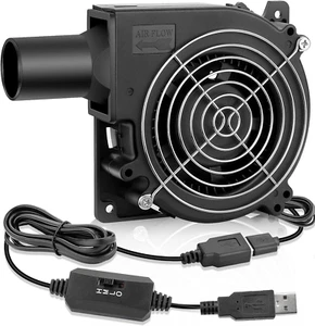Ventilador centrífugo sin escobillas 120 mm X 32 mm USB 5 V ventilador de control de varias velocidades con Tu - Imagen 1 de 12