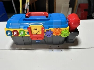 VTech Taladro y Aprender Caja de Herramientas Luces Sonidos Musical Educativo Colorido Juguete Foto 1 de 2