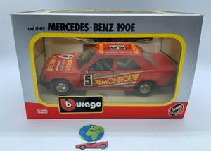 Bburago Mercedes 190 E n.5 Monroe, automodello scala 1:24 - 1:25, vintage (2730) - Foto 1 di 5