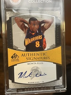 2005 UD Sp Authentic Signatures Monta Ellis - Image 1 of 4