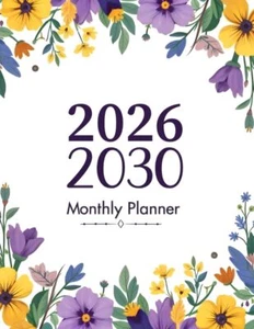 2026-2030 Monthly Planner: 5 years Calendar (from January 2026 to December 2030) - Picture 1 of 1