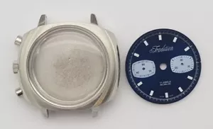 Watch case and dial for ETA Valjoux 7733 swiss made movement - never used - Picture 1 of 9