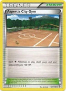 2x (BW7-127) Aspertia City Gym (U) Pokemon BW Boundaries Crossed Card # 127 - Picture 1 of 1