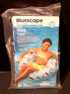 Galleggiante per Piscina Tubo da Nuoto, Squalo Blu per Bambini e Adulti, Unisex - Foto 1 di 5