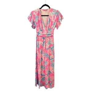 Lilly Pulitzer Mujer Maxi Vestido Talla XS - Imagen 1 de 13