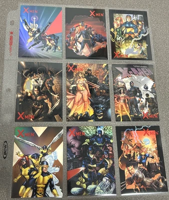 Juego de cartas de persecución galería cubierta listo para la acción de los archivos X-Men 1-9 Foto 1 de 4