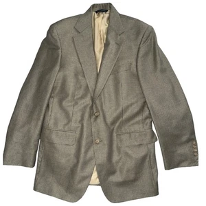 Brooks Brothers Mens Blazer 38RG Houndstooth Silk Wool Jacket - Picture 1 of 11