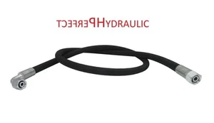 Hydraulikschlauch DN/NW 10 2SN 12L DKOL-DKOL90 M18 met. von 150mm bis 10000mm - Picture 1 of 2