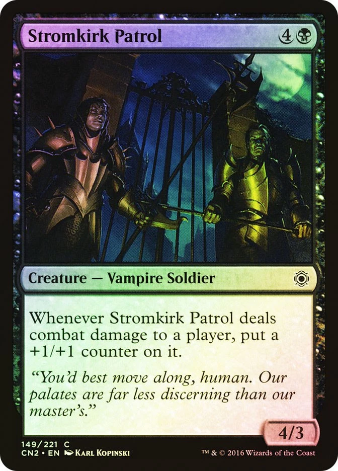 MTG FOIL Stromkirk Patrol  - Conspiracy: Take the Crown #149 - Image 1 of 1