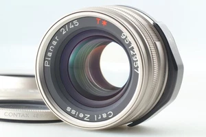 MINT Contax Carl Zeiss Planar T* G 45mm f2 Lens for G1 G2 From JAPAN - Picture 1 of 8