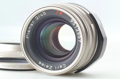 MINT Contax Carl Zeiss Planar T* G 45mm f2 Lens for G1 G2 From JAPAN - Image 1 of 4