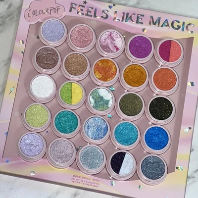 ColourPop * Feels Like Magic * Super Shock Shadow Vault ~ 25 Shades ~ NEW IN BOX - Image 1 of 4