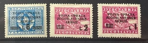 YUGOSLAVIA 1947 Army overprints MH - Picture 1 of 1