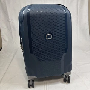 DELSEY Paris Clavel Hardside Expandable Luggage with Spinner Wheels Blue - Picture 1 of 13