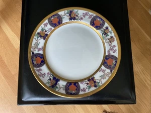Antiker Royal Doulton England Porzellan bemalter Speiseteller signiert - Bild 1 von 5