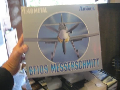 FRANKLIN MINT COLLECTION ARMOUR BF 109F MESSERSCHMITT LUFTWAFFE II WW ACES nib - Image 1 of 3