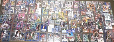 ENORME LOTE DE TARJETAS DEPORTIVAS DE ALTA GAMA PARCHE DE AUTOS NUMERADOS DORADOS FÚTBOL BALONCESTO Foto 1 de 4