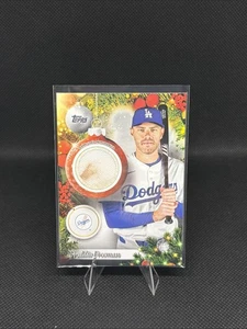 Gioco Topps Holiday 2025 usato Dirty Relic #PR-FF Freddie Freeman - Dodgers - Foto 1 di 2
