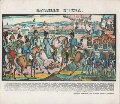 LOT DE 12 GRAVURES LES GRANDES BATAILLES  AVEC PUB DE LABORATOIRES AUX DOS - Photo 1/4