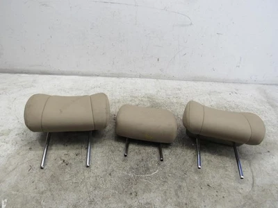 2011 2013 Hyundai Equus rear back seat headrest head rest set tan leather OEM Foto 1 de 4