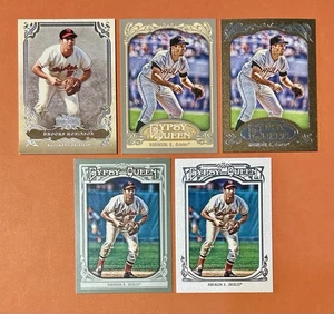 BROOKS ROBINSON 2013 Topps Triple Threads #18 & GQ #90, #90 & 2012 GQ #254, #254 - Picture 1 of 2