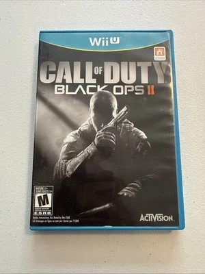 Call of Duty Black Ops 2 II (Nintendo Wii U, 2012) Call Of Duty 2 Complete CIB  - Image 1 of 4