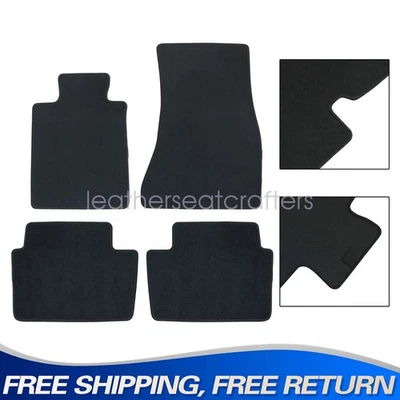 For 2017 2018 2019 2020 2021 BMW G30 5 Front & Rear Floor Mats Carpet Velour 4x - Image 1 of 4