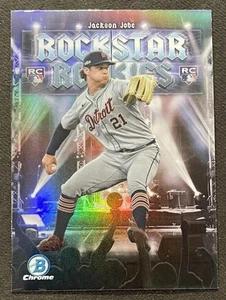 2025 Bowman Jackson Jobe Rockstar Rookies RC #RR-10 Tigers - Picture 1 of 2
