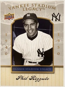 2008 Upper Deck Yankee Stadium Legacy #20 Phil Rizzuto | K5UJF - Picture 1 of 2