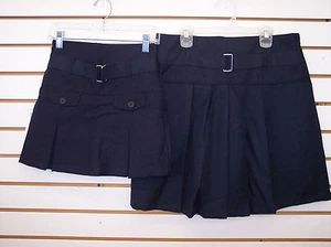Girls IZOD Navy or Khaki Uniform Skorts Sizes 7 & 14 1/2 - Picture 1 of 10