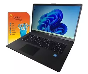 HP 17" Laptop N4210 Intel bis 64GB RAM - 2TB SSD FHD / Win11 Office 2021 - Bild 1 von 5