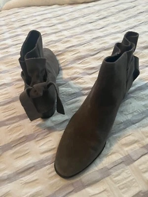 Botas de tornozelo aerosole - camurça cinza - tamanho 5 - Imagem 1 de 4