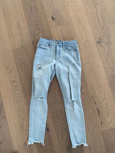 Wneu Damen Jeans Aeropostale High Waisted Flex Effects Skinny Gr XS S Ripped - Bild 1 von 7