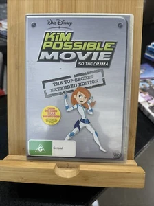 Kim Possible Movie - So The Drama Movie DVD Region 4 Rare - Picture 1 of 4