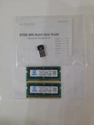 4 x8gb computor ram and blue tooth dongle - Image 1 of 3