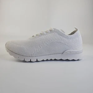 KITON Fits $820 White knit Sneakers New And Authentic - Picture 1 of 10