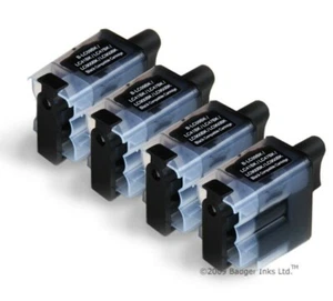LC41 LC900 LC950 Pack de 4 Cartuchos de Tinta Compatibles Negros - Imagen 1 de 1