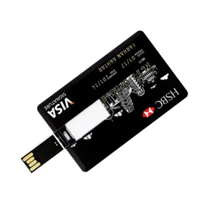 USB Flash Drive High Speed Bank Credit Card Thumb 64GB Memory Flash Stick New - Picture 1 of 18