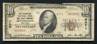 1929 $10 Tyii Irvington Nb & Trust Co. Irvington, Ny National Currency Ch. #6371