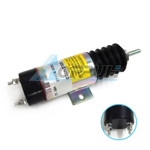 New 12V Dual Coil Pull Solenoid D610-B1V12 D610B1V12 for Kubota D905 Engine - Imagen 1 de 6