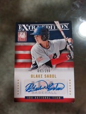 2013 Elite Extra Edition Blake Sabol USA 15U Auto #/199 San Francisco Giants