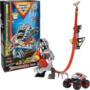 Interactive ThunderROARus Drop Playset - Launch, Flip & Roar Dinosaur Action - Picture 1 of 11