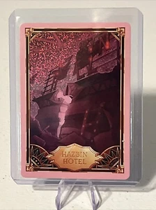 Hazbin Hotel Trading Card 2nd Edition Hotel Pink Holo Foil 18/50 - Picture 1 of 4