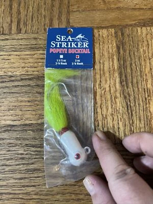 Gancho Sea Striker Popeye Bucktail 2 - Imagem 1 de 2