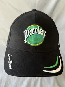 NEU OHNE ETIKETT ERWACHSENE BLACK PERRIER JEAN GIRARD #55 KAPPE SCHNITZEREI NIGHTS RICKY BOBBY - Bild 1 von 5