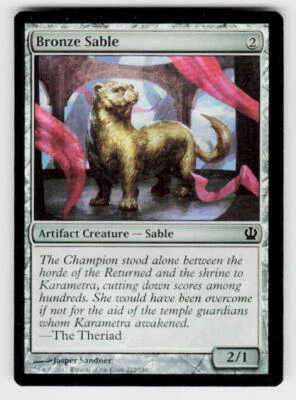 Theros #212 Bronze Sable FOIL - Image 1 of 2