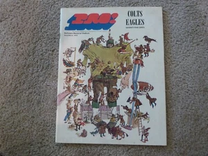 HTF DECEMBER 6 1970 NFL Baltimore COLTS vs EAGLES Home Program EUC - Picture 1 of 12