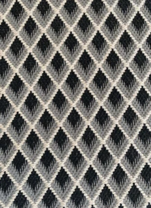 BTY Schumacher Hammerick Diamond Grey Upholstery Fabric 3434004 - Picture 1 of 9